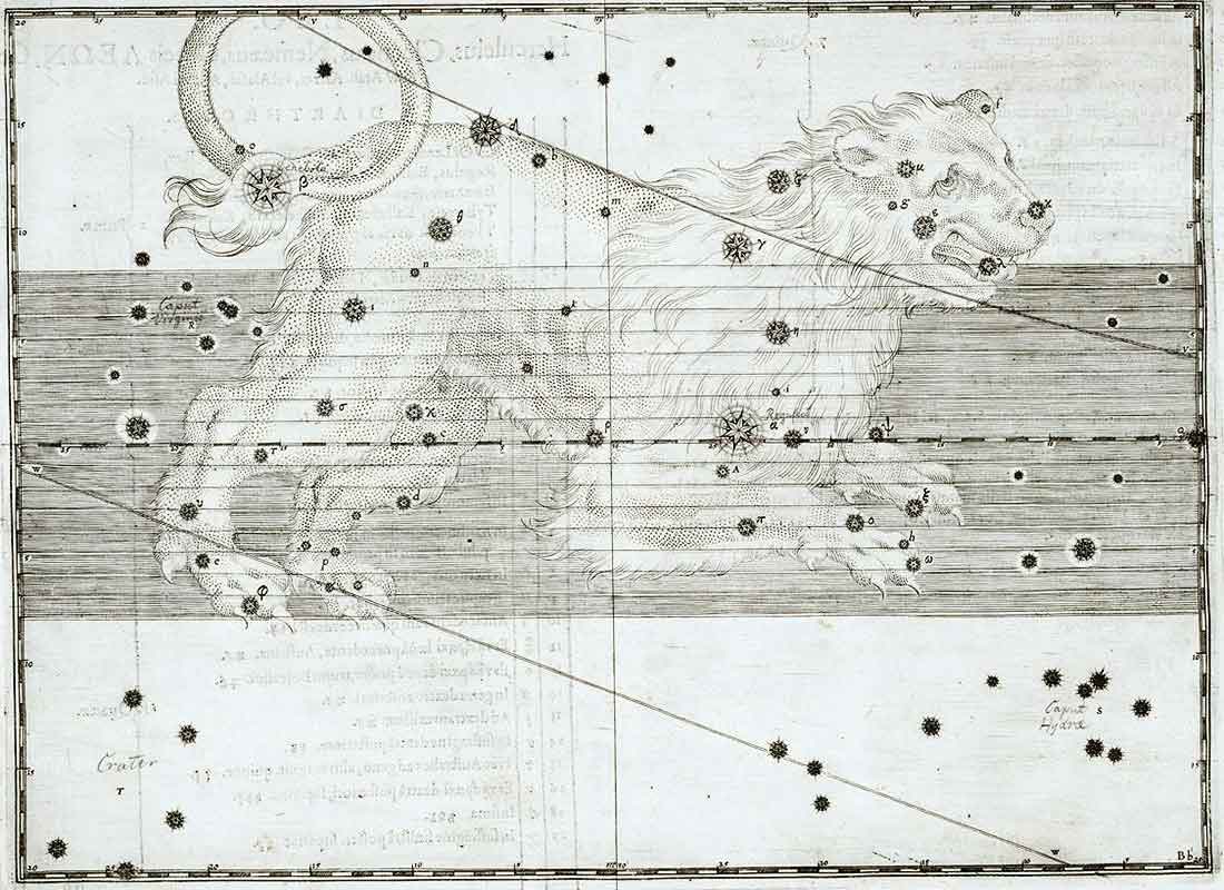 Leo (constellation), Bayer-Uranometria-1603